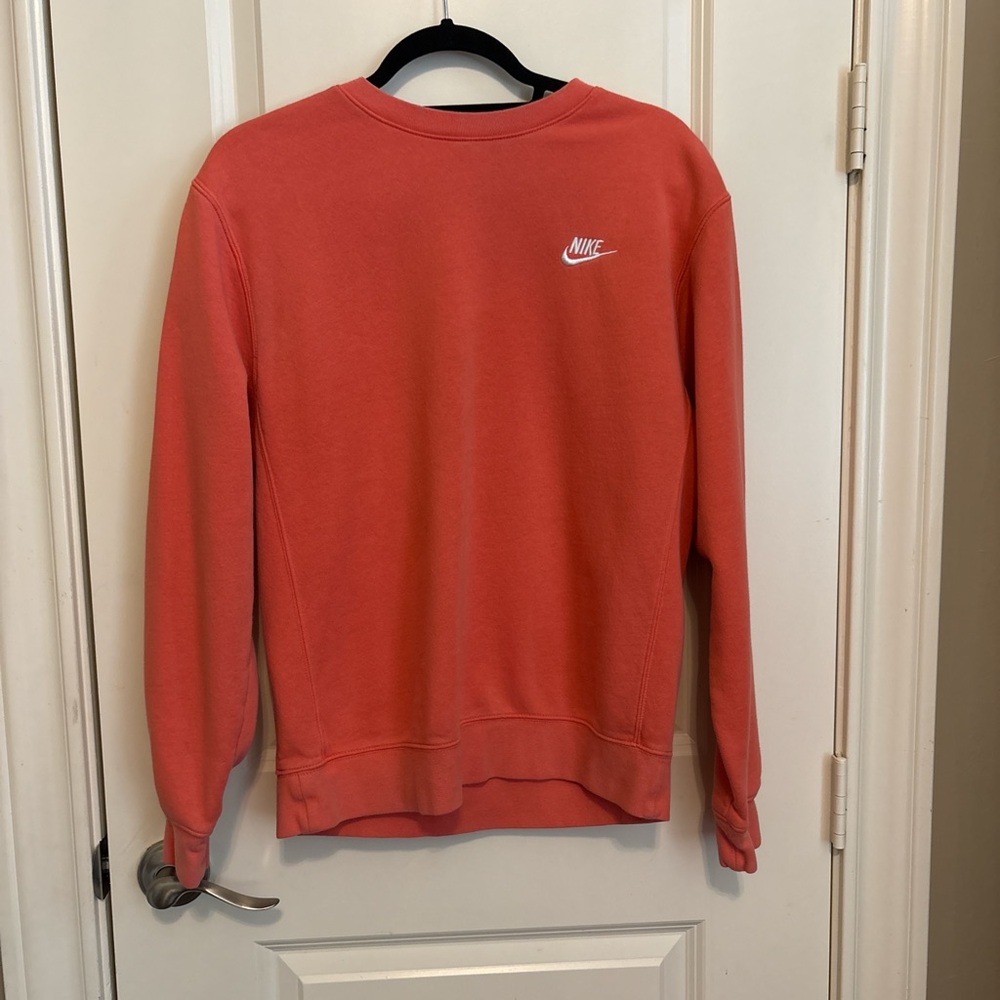 Nike Orange/coral Sweatshirt